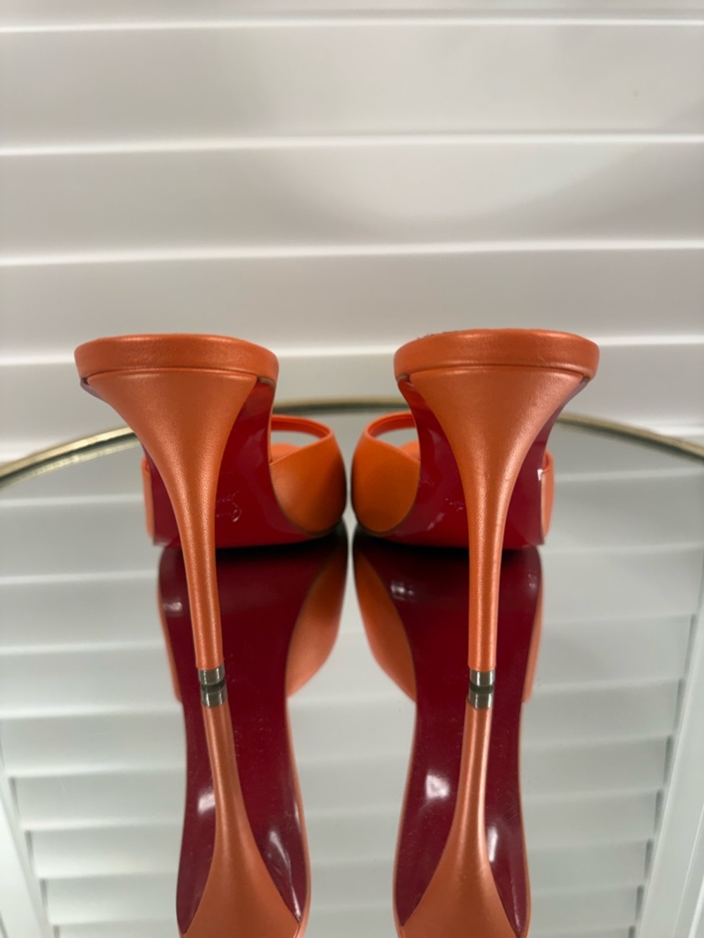 Christian Louboutin Miss Z Pointed Toe Sandal women’s  Size 38 - Picture 3 of 7